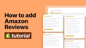 How to add Amazon reviews to Shopify 2025