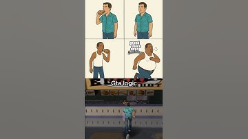 gta logic 😂 #gtasa #gtavc