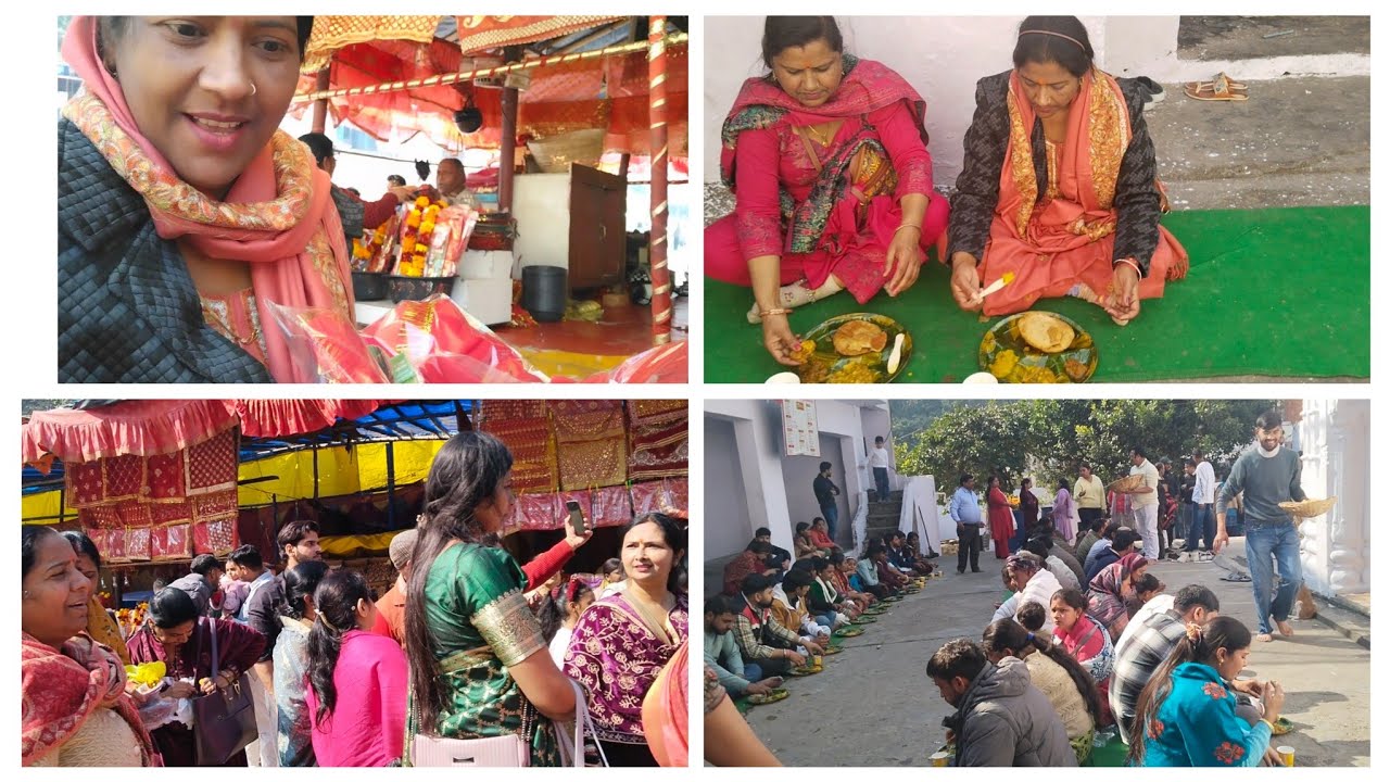 चल दिए जी मां शकुंभरी जी के दर्शन के लिए ओर मेरी बहन ने दिया है भंडारा 🙏 l