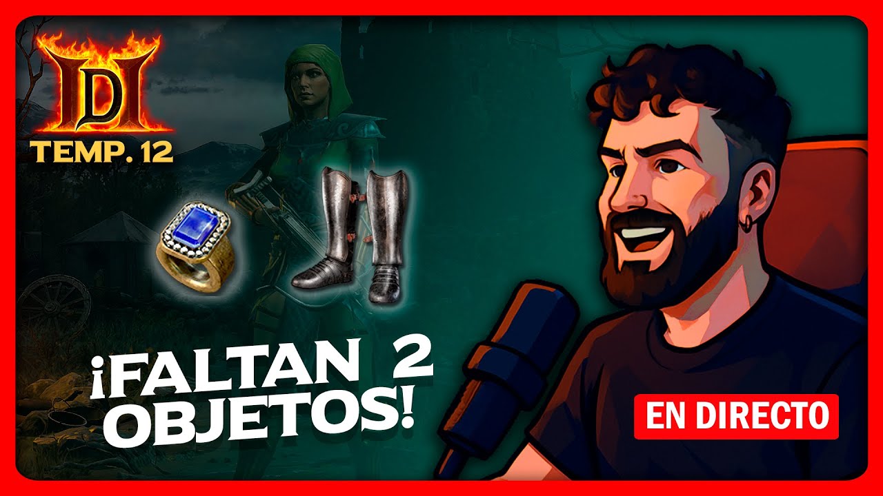 🔴 PIEDRA de JORDÁN y VIAJANTE de la GUERRA... YO OS INVOCO! | TEMP. 12 en DIRECTO | D2R en ESPAÑOL
