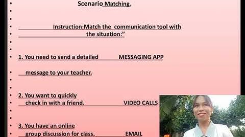 VIDEO DEMONSTRATION IN COMPUTER MEDIATED COMMUNICATION #forschoolpurposesonly #for educational