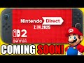 A HUGE Nintendo Direct Is On The Way A HUGE Nintendo Direct Is On The Way