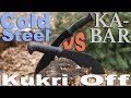 Cold Steel And KaBar 1249 Kukri Review Comparison And Chop Fest 20 Vs 50 Cold Steel And KaBar 1249 Kukri Review Comparison And Chop Fest 20 Vs 50