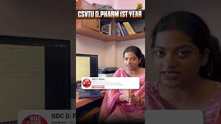 CSVTU D Pharma 1st Year Exam Time Table 2026 Released 🔥 | Official Date Sheet Out Now 📚