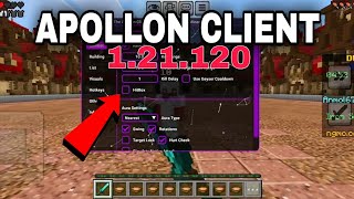 Apollon Client 1.21.120 — MCPE BEST Hack Client 2025 | FPS BOOST | Killaura