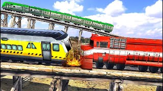 Impossible Train Sim 2021 - Level 14 Fail Crash Because Cannot Stop Bug screenshot 5
