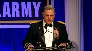 General Milley "Woman in our ARMY make us Better and Stronger" 241st Army Birthday Ball