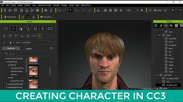 Creating game characters for unity without modeling / sculpting | #4 Creating Character In CC3