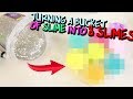 1 STORE BOUGHT SLIME BUCKET INTO 8 HOME MADE SLIMES! Slimeatory #484
