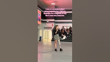 Breaking the negative stigma associated with disability 🧡 #disabilityawareness #disability #shorts