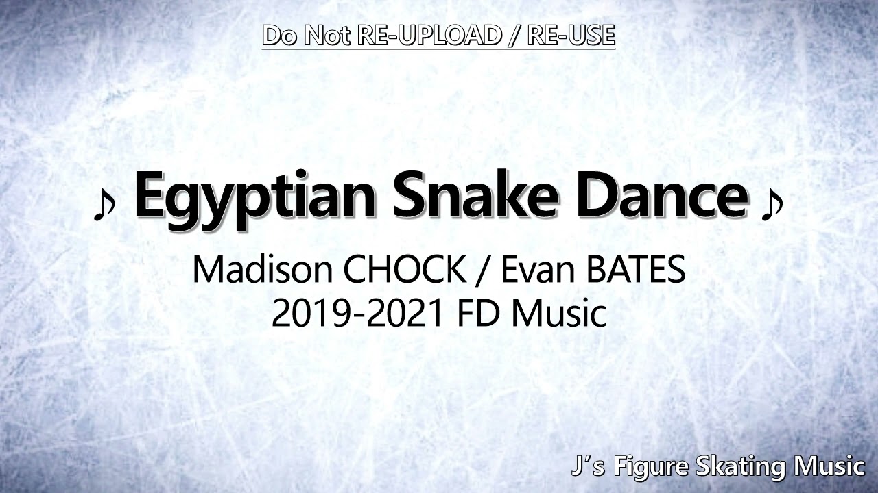 Madison CHOCK  Evan BATES 2019 2021 FD Music