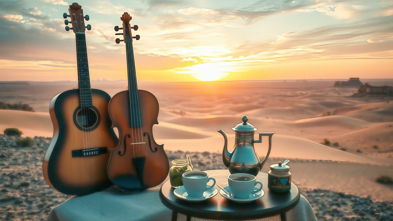 Relaxing Guitar & Violin | Slow Arabic Flamenco Music