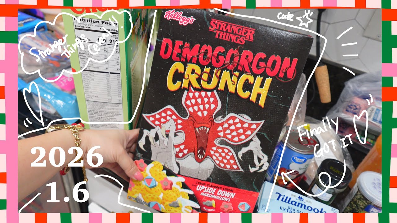 2026.1.6　ずっと欲しかったシリアルやっとゲット！　【アメリカ生活】