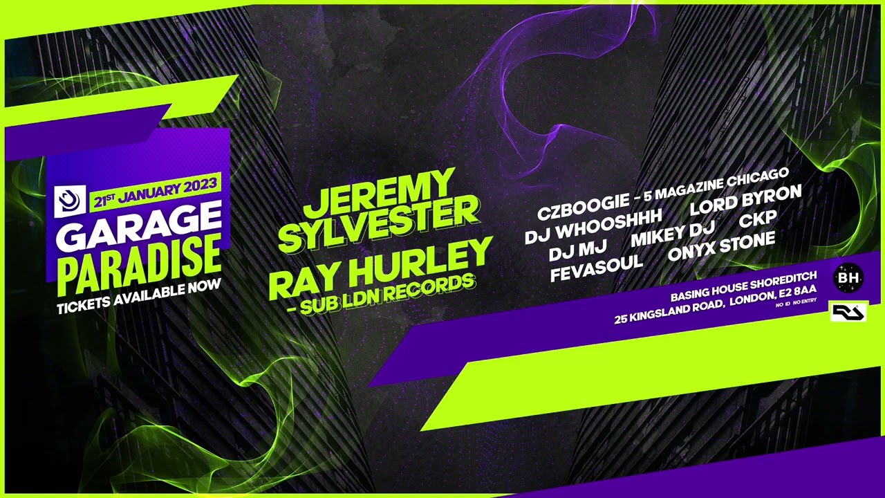 Garage Paradise 4 REPLAY | Wicked Night At Basing House - Next One 29th Nov 2025 - Ticket Link Below