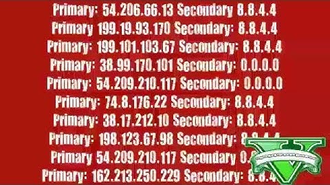 GTA 5 online: DNS Codes List 100%Working *(AFTER PATCH 1.28)*