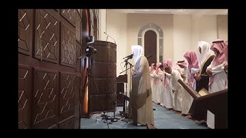 القارئ احمد العبيد تراويح الليلة الحادية عشر كاملة عام 1438
