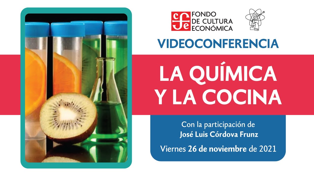La química y la cocina. José Luis Córdova Frunz - YouTube