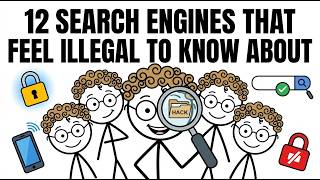 12 SEARCH ENGINES THAT FEEL ILLEGAL TO KNOW ABOUT
