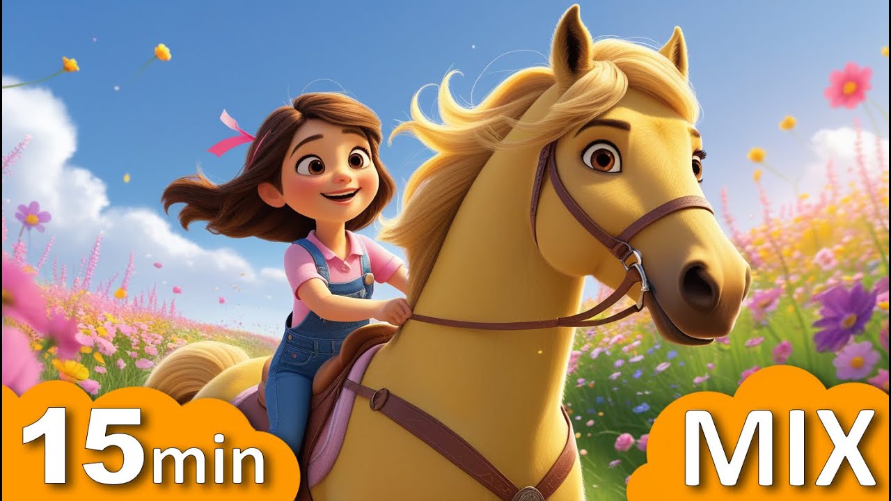 Конче-Вихрогонче MIX 🐎✨ | Детски Песени на Български 🎶