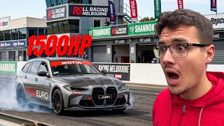 CRAZIEST BMW M3 WAGON IN THE WORLD! (Jumpy M3)