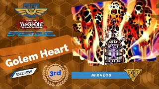 Yu-Gi-Oh! Speed Duel [Decklist] Golem Heart of Warrior 3rd Place by Mirazox | Dueling Elite
