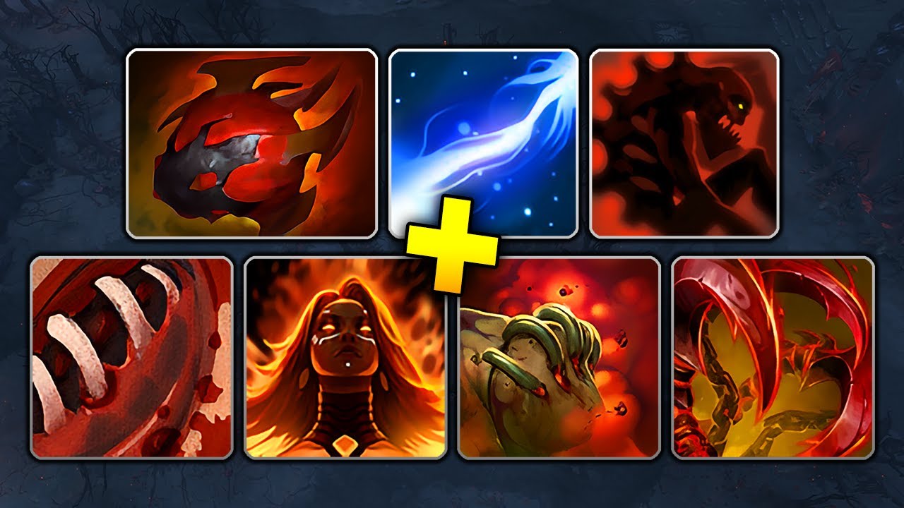 IMBA HEAL inside CRAZY Pudge Carry Rotton Core + Fiery Soul | Ability Draft