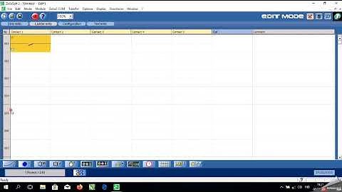 cara memprogram zelio soft untuk smart relay rangkaian DOL