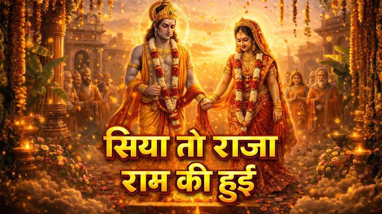 सिया तो राजा राम की हुई | श्री राम विवाह भजन | Ram Sita Vivah Special Song #ram
