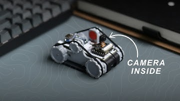 DIY Mini FPV Tank: 3D-Printed and Smartphone Controlled!
