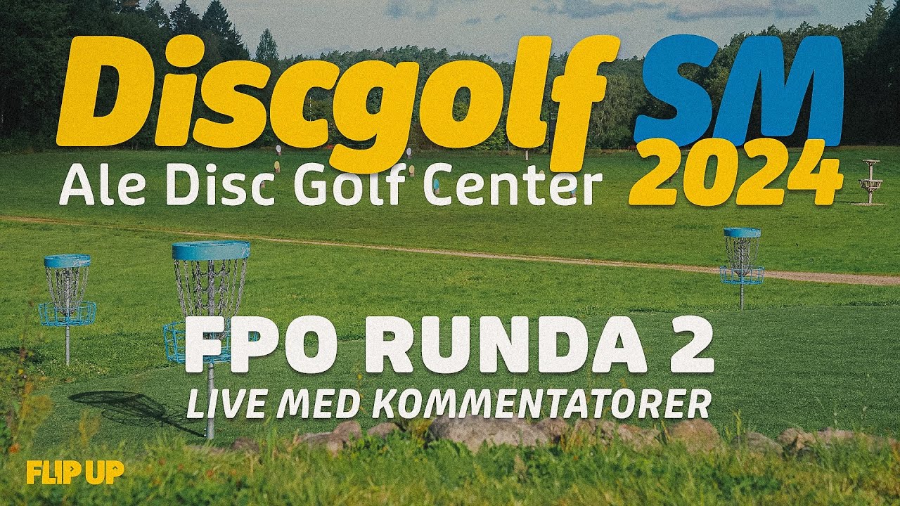 SM i Discgolf 2024, LIVE FPO R2