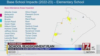 Wake County School Board to discuss final draft of reassignment plan