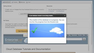 Postgres Plus Cloud Database Tour on HP Cloud