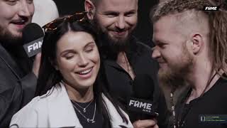 Wardega Vs Natsu Xd Face To Face Fame Mma 10 Konferencja