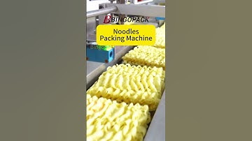 Noodles packing machine | Instant noodle packaging machine | Fresh noodle packing machine