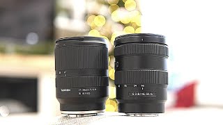 Tamron 17-28 F2.8 vs Sony 16-55 F2.8 G on the Sony A6100