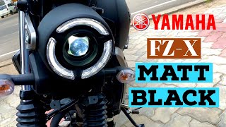 2021 YAMAHA FZX MATT BLACK WALK AROUND VIDEO | YAMAHA FZX MATT BLACK 2021| @PearlCityBoyz