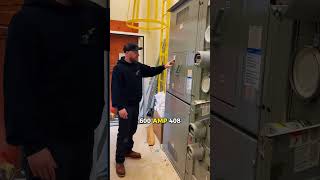 600A switchgear service call complete—blown fuses replaced and this unit is back up and runn #shorts