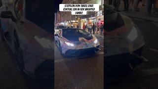 Stefflon Don Riding Round Ldn In Her Wrapped Lamborghini