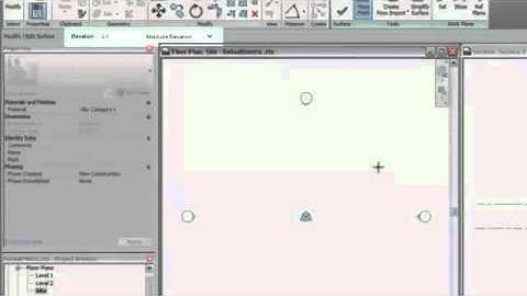Autodesk Revit Architecture  Creating a Toposurface by Defining Points   YouTube