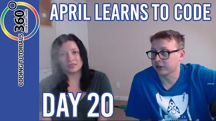 Day 20 April Learns to Code ;) | 100 Days of Code Challenge