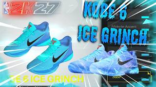 How to Make Kobe 6 “Ice Grinch” in NBA 2K27! 🔥 | NBA 2K27 Shoe Creator Tutorial |How to Unlock Kobes