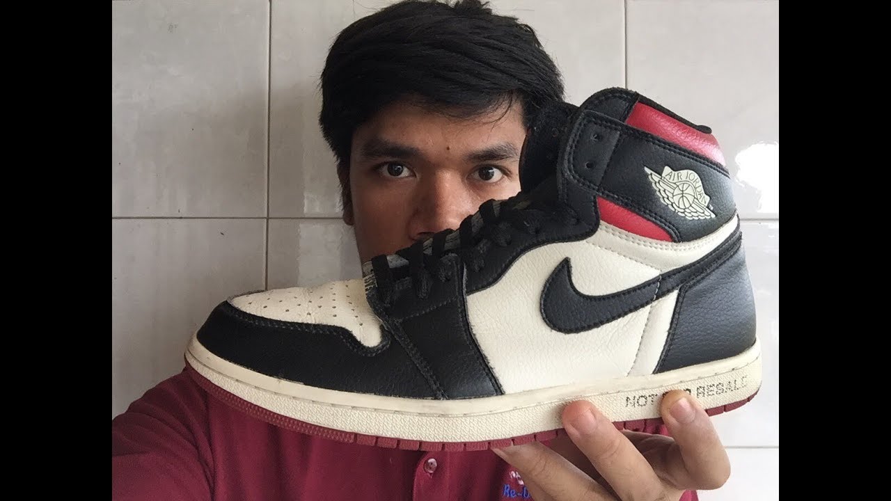 REVIEW SEPATU  SECOND NIKE AIR JORDAN  1 NOT FOR RESALE 