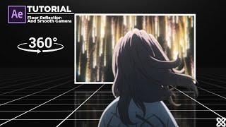 Tutorial How To Make Floor Reflection & Smooth 360° Camera Rotation In AFTER EFFECTS ! NO PLUGIN ! screenshot 5