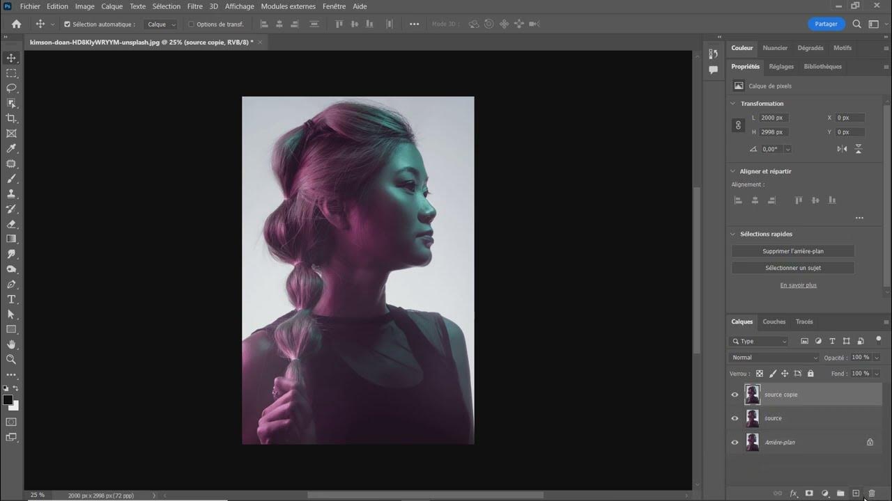 Comment dupliquer une image dans YouTube