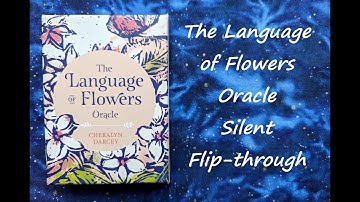 The Language of Flowers Oracle - Silent Flip-through