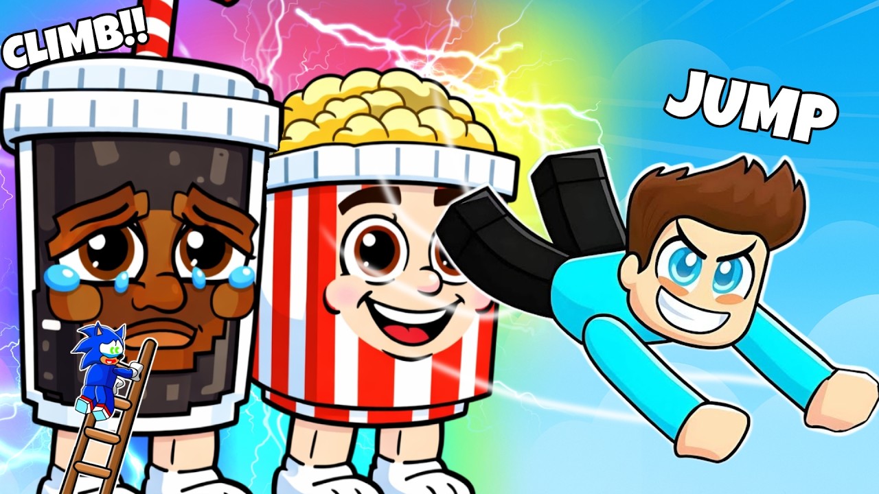 CLIMB THE BIGGEST POPCURU AND FIZZURU TOWER IN ROBLOX !!