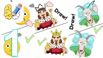 DOP: Draw One Part Gameplay Walkthrough Part 1 Level 1-40 (IOS/Android)