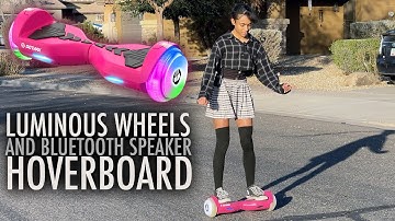 Gotrax Pulse Max Hoverboard with 6.5" Luminous Wheels & Music Speaker