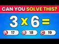 Can You Pass This Math Quiz? 🧠 | 50 Questions Challenge | Quiz Cane