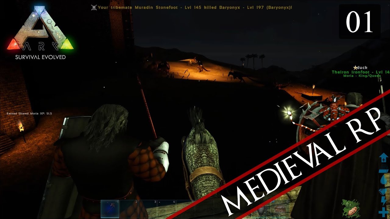 ARK: MedievalRP #1 - The Dwarves of Moria